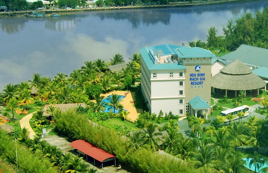 Hoa Binh Rach Gia Resort Rạch Gia Exteriör bild