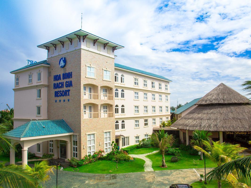 Hoa Binh Rach Gia Resort Rạch Gia Exteriör bild